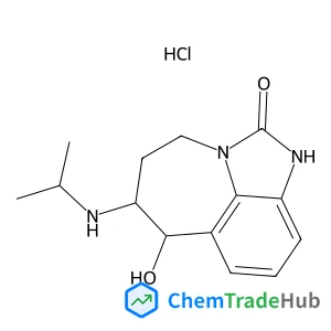 Imidazo[4,5,1-jk][1]benzazepin-2(1H)-one, 4,5,6,7-tetrahydro-7-hydroxy-6-[(1-methylethyl)amino]-, hydrochloride (1:1), (6R,7R)-rel-