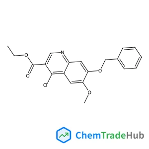 Ethyl 7-(benzyloxy)-4-chloro-6-methoxy-3-quinolinecarboxylate