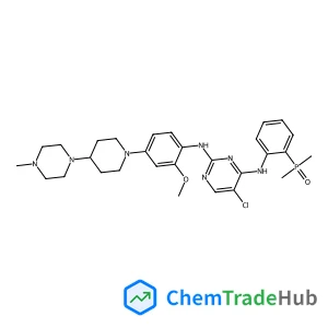 5-Chloro-N~4~-[2-(dimethylphosphoryl)phenyl]-N~2~-{2-methoxy-4-[4-(4-methyl-1-piperazinyl)-1-piperidinyl]phenyl}-2,4-pyrimidinediamine