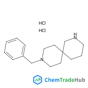 9-Benzyl-2,9-diazaspiro[5.5]undecane dihydrochloride structure