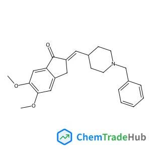 1H-Inden-1-one, 2,3-dihydro-5,6-dimethoxy-2-[[1-(phenylmethyl)-4-piperidinyl]methylene]-