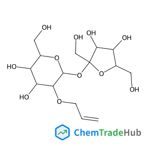 6-O-Allylhex-2-ulofuranosyl hexopyranoside structure 6-O-Allylhex-2-ulofuranosyl hexopyranoside structure
