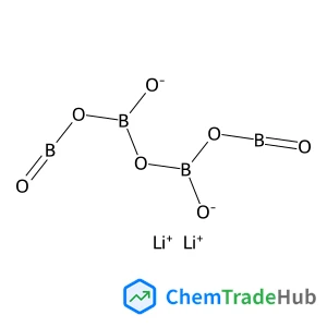 dilithium;[oxido(oxoboranyloxy)boranyl]oxy-oxoboranyloxy-borinate