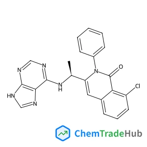 8-Chloro-2-phenyl-3-[(1S)-1-(9H-purin-6-ylamino)ethyl]-1(2H)-isoquinolinone