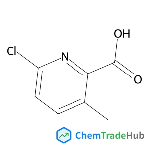 2-PYRIDINECARBOXYLIC ACID, 6-CHLORO-3-METHYL-;6-CHLORO-3-METHYL-PYRIDINE-2-CARBOXYLIC ACID