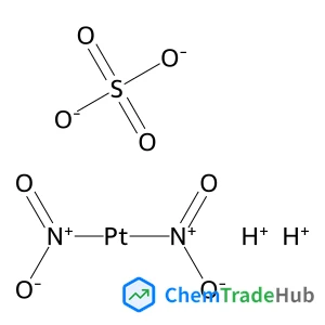 dinitroplatinum;hydron;sulfate