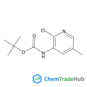 tert-Butyl 2-chloro-5-methylpyridin-3-ylcarbamate tert-Butyl 2-chloro-5-methylpyridin-3-ylcarbamate