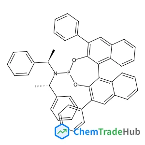 (11bR)- 2,6-diphenyl-N,N-bis[(1R)-1-phenylethyl]-Dinaphtho[2,1-d:1',2'-f][1,3,2]dioxaphosphepin-4-amine