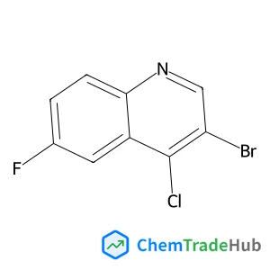 3-Bromo-4-chloro-6-fluoroquinoline