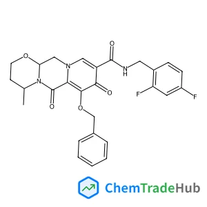 (4R,12aS)-7-(Benzyloxy)-N-(2,4-difluorobenzyl)-4-methyl-6,8-dioxo-3,4,6,8,12,12a-hexahydro-2H-pyrido[1',2':4,5]pyrazino[2,1-b][1,3]oxazine-9-carboxamide