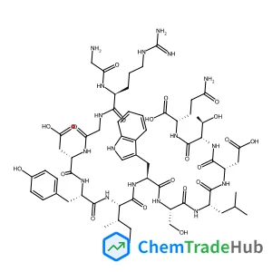 Glycyl-L-arginylglycyl-L-alpha-aspartyl-L-tyrosyl-L-isoleucyl-L-tryptophyl-L-seryl-L-leucyl-L-alpha-aspartyl-L-threonyl-L-glutamine