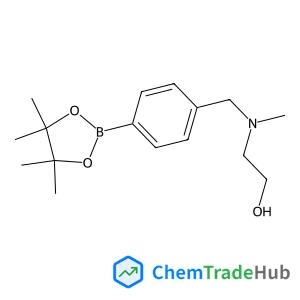 2-{Methyl[4-(4,4,5,5-tetramethyl-1,3,2-dioxaborolan-2-yl)benzyl]amino}ethanol