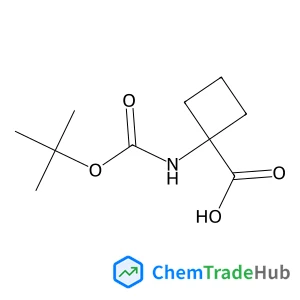 1-({[(2-Methyl-2-propanyl)oxy]carbonyl}amino)cyclobutanecarboxylic acid
