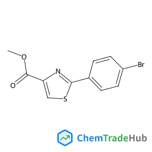 Methyl 2-(4-bromophenyl)thiazole-4-carboxylate