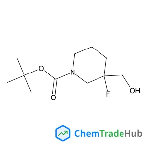 2-Methyl-2-propanyl 3-fluoro-3-(hydroxymethyl)-1-piperidinecarboxylate