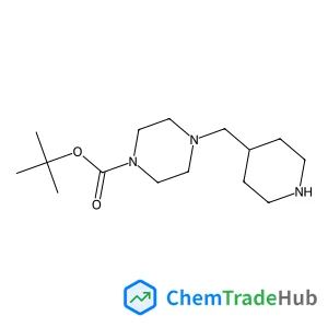 2-Methyl-2-propanyl 4-(4-piperidinylmethyl)-1-piperazinecarboxylate