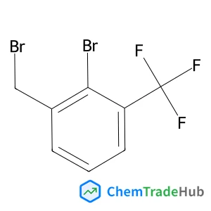 2-Bromo-1-(bromomethyl)-3-(trifluoromethyl)benzene structure