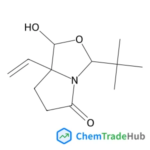 (3R,7aR)-3-(tert-butyl)-1-hydroxy-7a-vinyltetrahydropyrrolo[1,2-c]oxazol-5(3H)-one