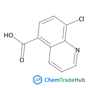 8-Chloroquinoline-5-carboxylic acid structure 8-Chloroquinoline-5-carboxylic acid structure