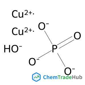 Copper hydroxide phosphate (Cu2(OH)(PO4))