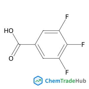3,4,5-Trifluoro Benzoic Acid Chemical_Structure_Of