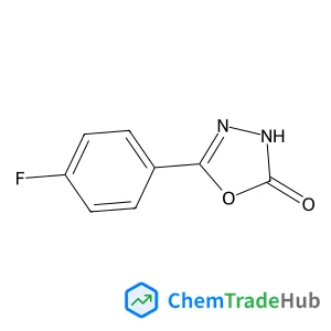 5-(4-Fluorophenyl)-1,3,4-oxadiazol-2(3H)-one structure