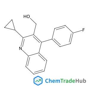 [2-Cyclopropyl-4-(4-fluorophenyl)-3-quinolinyl]methanol