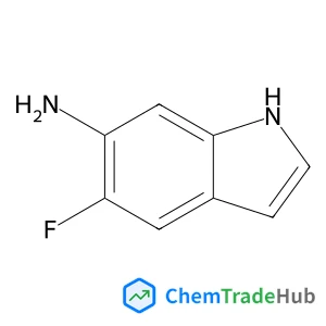 1H-INDOL-6-AMINE,5-FLUORO-(9CI)