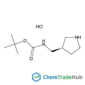 2-Methyl-2-propanyl [(3R)-3-pyrrolidinylmethyl]carbamate hydrochloride (1:1)