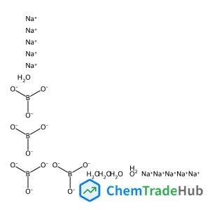 disodium [oxido(oxoboranyloxy)boranyl]oxy-oxoboranyloxy-borinate pentahydrate