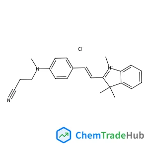 2-[(E)-2-{4-[(2-Cyanoethyl)(methyl)amino]phenyl}vinyl]-1,3,3-trimethyl-3H-indolium chloride