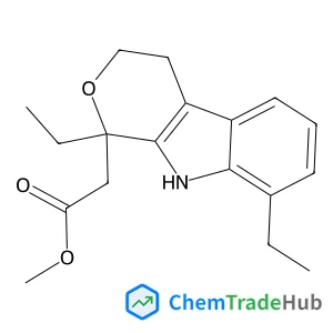 Methyl (1,8-diethyl-1,3,4,9-tetrahydropyrano[3,4-b]indol-1-yl)acetate