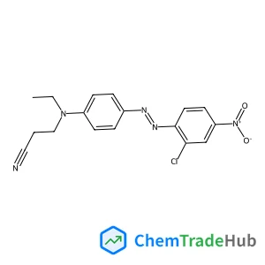 3-[{4-[(E)-(2-Chloro-4-nitrophenyl)diazenyl]phenyl}(ethyl)amino]propanenitrile