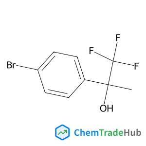 2-(4-bromophenyl)-1,1,1-trifluoropropan-2-ol 2-(4-bromophenyl)-1,1,1-trifluoropropan-2-ol