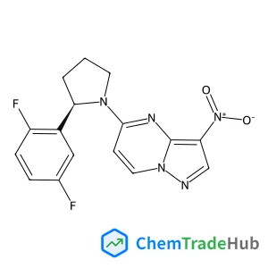 5-[(2R)-2-(2,5-Difluorophenyl)-1-pyrrolidinyl]-3-nitropyrazolo[1,5-a]pyrimidine