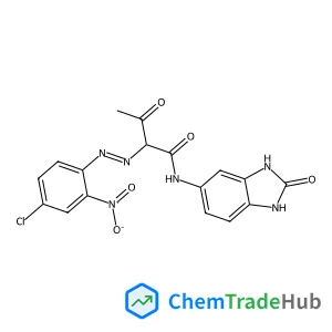 2-[(4-Chloro-2-nitrophenyl)diazenyl]-3-oxo-N-(2-oxo-2,3-dihydro-1H-benzimidazol-5-yl)butanamide