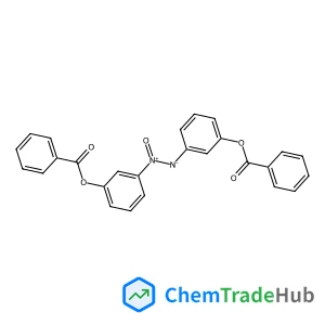 Phenol, 3,3'-azoxydi-, dibenzoate (en)