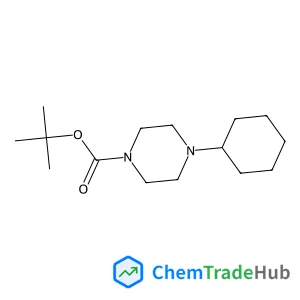 2-Methyl-2-propanyl 4-cyclohexyl-1-piperazinecarboxylate