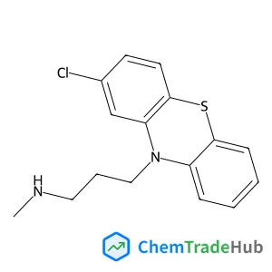3-(2-Chloro-10H-phenothiazin-10-yl)-N-methyl-1-propanamine