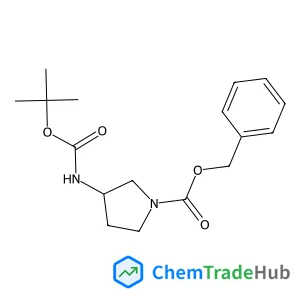 Benzyl (3R)-3-({[(2-methyl-2-propanyl)oxy]carbonyl}amino)-1-pyrrolidinecarboxylate