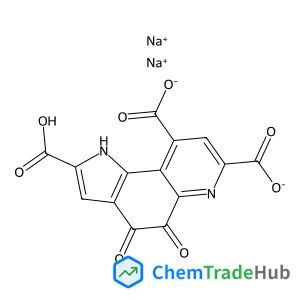 Disodium 2-carboxy-4,5-dioxo-4,5-dihydro-1H-pyrrolo[2,3-f]quinoline-7,9-dicarboxylate
