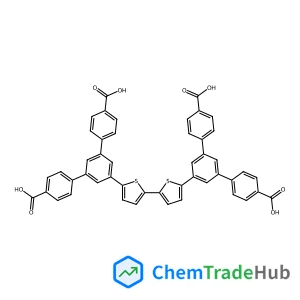 5',5''''-([2,2'-Bithiophene]-5,5'-diyl)bis(([1,1':3',1''-terphenyl]-4,4''-dicarboxylic acid))