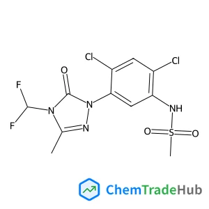 N-{2,4-Dichloro-5-[4-(difluoromethyl)-3-methyl-5-oxo-4,5-dihydro-1H-1,2,4-triazol-1-yl]phenyl}methanesulfonamide