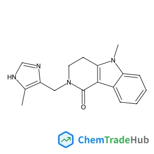 5-Methyl-2-[(5-methyl-1H-imidazol-4-yl)methyl]-2,3,4,5-tetrahydro-1H-pyrido[4,3-b]indol-1-one