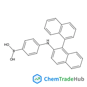 [4-(1,1'-Binaphthalen-2-ylamino)phenyl]boronic acid
