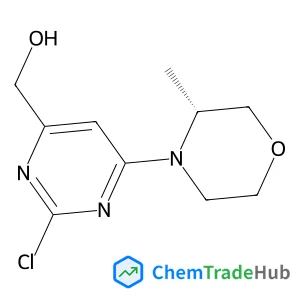 (R)-(2-Chloro-6-(3-methylmorpholino)pyrimidin-4-yl)methanol