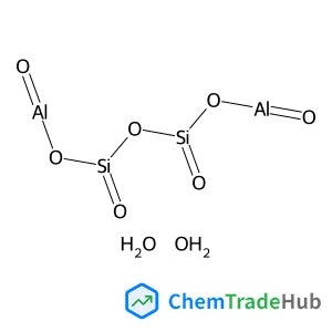 mu-{Hydrogenato(2-)-kappaO [(hydroxy-kappaO)(oxo)silyl]silicate}(dioxo)dialuminium dihydrate