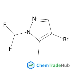 4-Bromo-1-(difluoromethyl)-5-methyl-1H-pyrazole