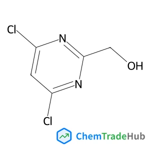 (4,6-Dichloropyrimidin-2-yl)methanol structure (4,6-Dichloropyrimidin-2-yl)methanol structure