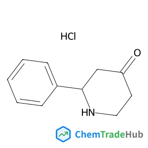 2-Phenylpiperidin-4-one hydrochloride structure